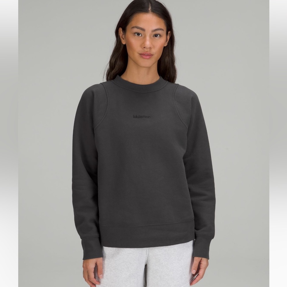 Lululemon loungeful crewneck pullover embroided